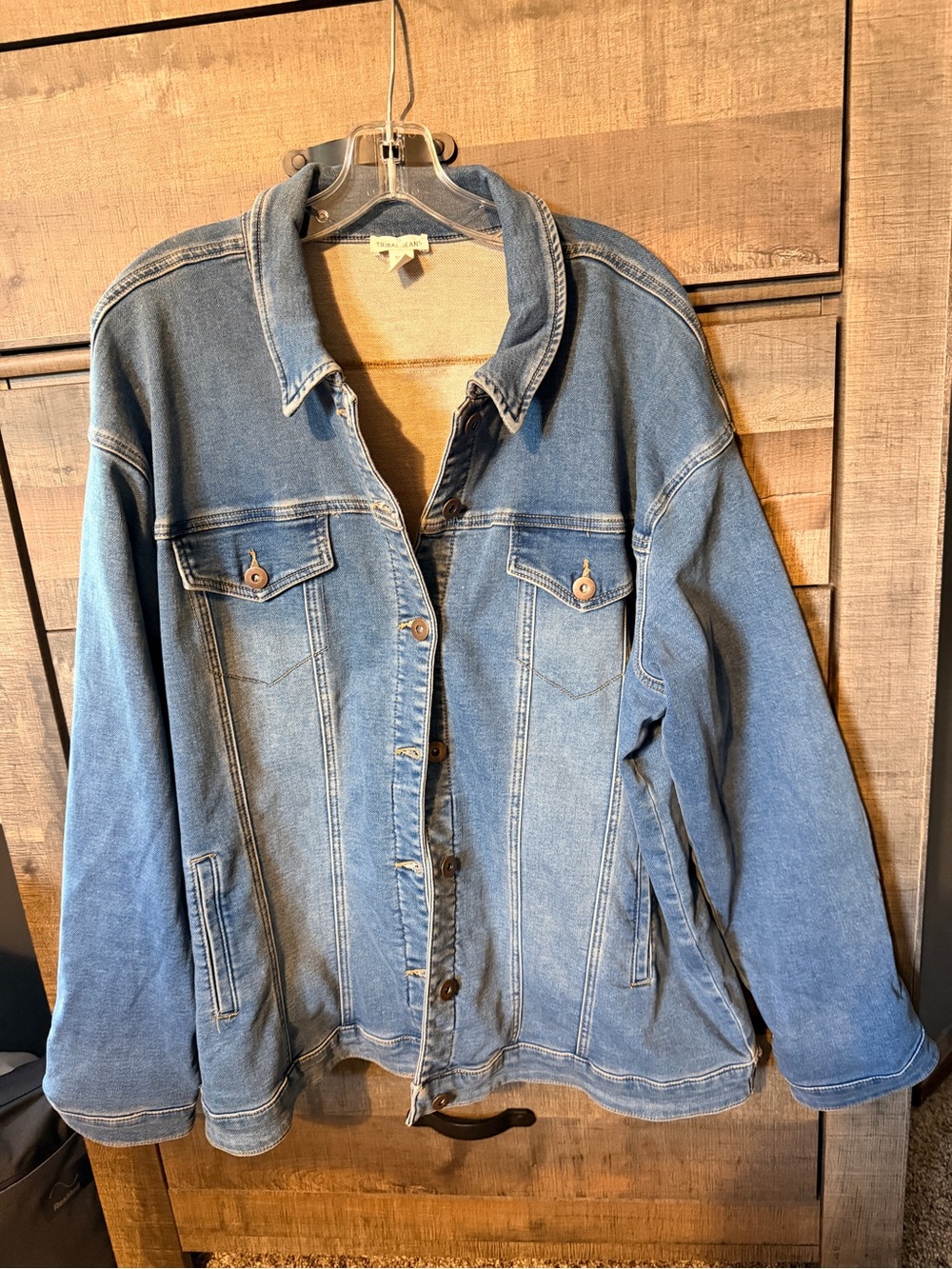 Tribal Classic Blue Denim Jacket - Women